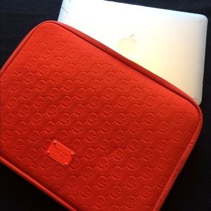 Michael Kors Orange laptop case